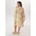 aniston plus Sommerkleid Geblümt Gelb/Weiß 54