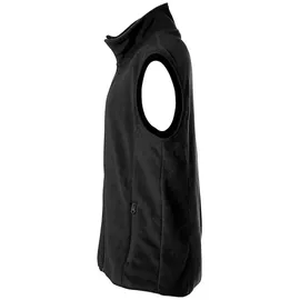 New Wave Clique Basic Polar Fleece Vest - schwarz XS