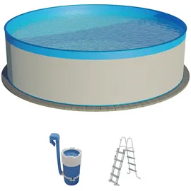 SUMMER FUN Rundpool SUMMER FUN 350 x 90 cm inkl. Poolleiter