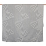 David Fussenegger Textil 03709750 Überwurfdecke 150 x 200 cm Baumwolle, Polyacryl, Rayon Grau