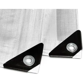 Floordirekt Abdeckplane 2 x 3 m Weiß