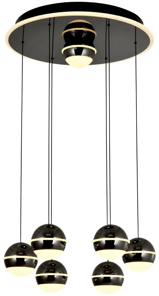 Geeti LED-Pendelleuchte BIARRITZ - B/H/T ca. 46,00x150,00x46,00