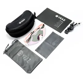 YEAZ Sport-Sonnenbrille SUNCRUISE MPNR Grün/Pink