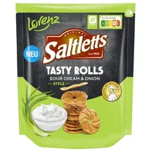 Saltletts Tasty Rolls Sour Cream & Onion Style Chips 130,0 g