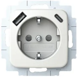 1St. BUSCH-JAEGER 20 EUCB2USBAC-214 USB-A+C Steckdose