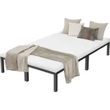 ML-Design Metallbett 120x200 cm Anthrazit - Dunkelgrau
