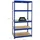 Proregal Schwerlastregal Metall 180x90x60 cm blau