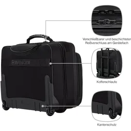 Wenger Legacy Black Series 15,6" (39,62cm) Notebook Trolley schwarz