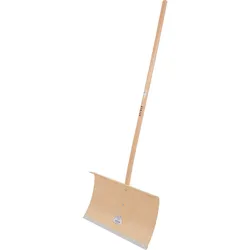 Offner Holz Schneeschieber HSCHPRO, 55 cm, mit Alu-Profilkante