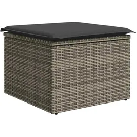 vidaXL Garten-Lounge-Set 9-tlg. grau