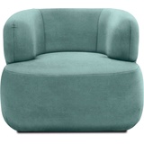 Domo Collection Sessel »800012«, Formschöner Polstersessel blau