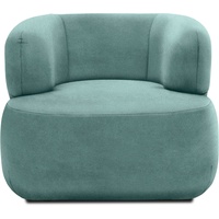 Domo Collection Sessel »800012«, Formschöner Polstersessel blau