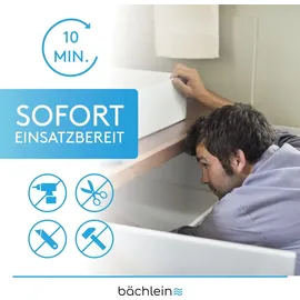 Bächlein flexibler Röhrensiphon für Küchenspüle - Geruchsverschluss mit einfachem Geräteanschluss