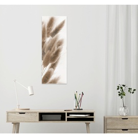 XXXLutz Euroart Glasbild, Naturfarben, Weiß, - 30x80x1.40 cm