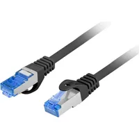 LANBERG PCF6A-10CC-0200-BK Netzwerkkabel Schwarz 2 m Cat6a S/FTP (S-STP)