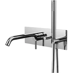 Steinkamp Living Unterputz-Wannenarmatur 62008CRST, Badarmaturen, chrom
