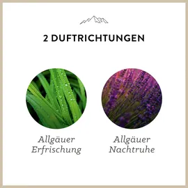 AllgäuQuelle AllgäuQuelle® BIO Massageöl-Set mit 100 Bio ätherische Öle Lemongrass, Orange und Lavendel, Zeder 200 ml Pumplösung