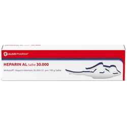 Heparin AL Salbe 30.000 bei Prellungen oder Blutergüssen