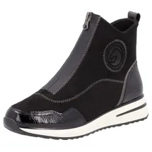 REMONTE Freizeit Stiefeletten in black/schwarz/altsilber | Gr.: 41