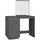 vidaXL Schminktisch, Grau 95x50x134 cm) Massivholz Kiefer vidaXL,