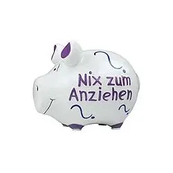 KCG Spardose Schwein klein 101485/10026904 Nix zum anziehen