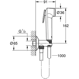 Grohe Tempesta-F Trigger Spray 30 chrom 26358000