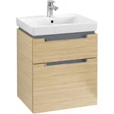 Villeroy & Boch Subway 2.0 Waschtischunterschrank, 2 Auszüge,