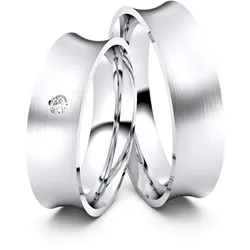Partnerringe / Freundschaftsringe Neukirchen 925er Silber - 8464
