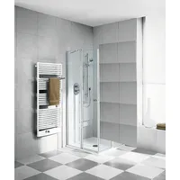 Kermi IBIZA 2000 Eckeinstieg 2-teilig Pendeltüren mit Festfeldern -