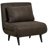 Bronx71 Schlafsessel Hanna Eco-Leder anthrazit