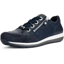 ARA Damen Osaka Sneaker, BLAU,BLAU/BLAU, 42 EU Weit