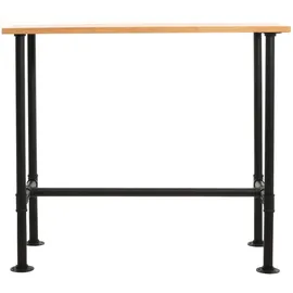 Mendler Bartisch HWC-N21 108 x 120 x 61 cm Natur