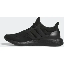 Sneaker ADIDAS SPORTSWEAR "ULTRABOOST 1.0 LAUFSCHUH", Gr. 44,5, schwarz (core schwarz, core schwarz, beam grün), Textil, Synthetik, sportlich, Schuhe