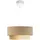 lux.pro Loughborough 1-flg. E27 60 cm beige/gelb