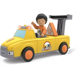Sieper GmbH SIKU 0123 - Toddys Chris Carry, Abschleppwagen mit Figur, Click&Play