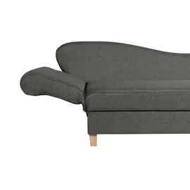 Max Winzer Recamiere mit Armteil links klappbar Selma - anthrazit