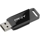 PNY ATTACH X USB 3.2 512GB (512 GB, USB-A), USB Stick, Schwarz