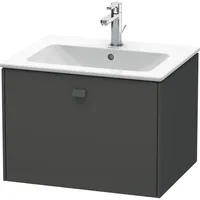 Duravit Brioso Waschtischunterbau BR400104949 620x479mm, Graphit Matt, 1 Auszug