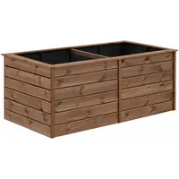 MEGA HOLZ Hochbeet Jules XL - 1700 Liter aus