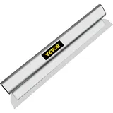 Vevor Dekorspachtel 100 cm x 13,8 cm x 5,4 cm 1,38 kg Trockenbau Flächenspachtel 0,5 mm Klingenstärke Edelstahl