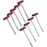 Weber T-Griff Steckschlüsselsatz 9-teilig