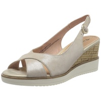 Tamaris Damen 1-1-28311-24 Riemchensandalen, Beige (Champ. Pearl 192) - 39 EU