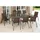 Merxx Varese Set 9-tlg. 8 Stapelsessel Gartentisch Ausziehbar 180 (240) x 100 cm