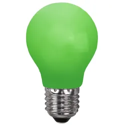 LED Leuchtmittel DEKOPARTY grün - E27 - 0,9W LED - schlagfestes Polycarbonatgehäuse