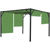 MCW Pergola Beja 3x3m Grün