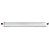 ETC Shop LED Feuchtraumlampe weiß IP65, Kunststoff, 1x LED 48W 5760lm 4000K neutralweiß, LxBxH 150x6,5x5,8 cm