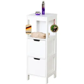 Floordirekt Ilinois Badezimmerschrank 30 x 89 x 30 cm Weiß
