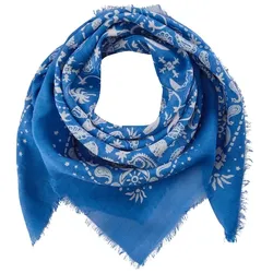 Codello Tuch mit Paisley-Muster blau Damen 