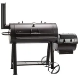 919117 Profi XXL Grillwagen Räucherofen mobil Grill Wagen Standgrill Gartengrill