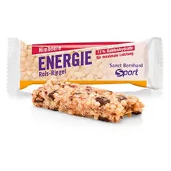Sanct Bernhard Sport Energie Reis-Riegel Himbeere - 50 g